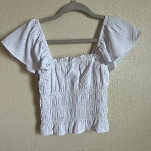 Abercrombie & Fitch white top